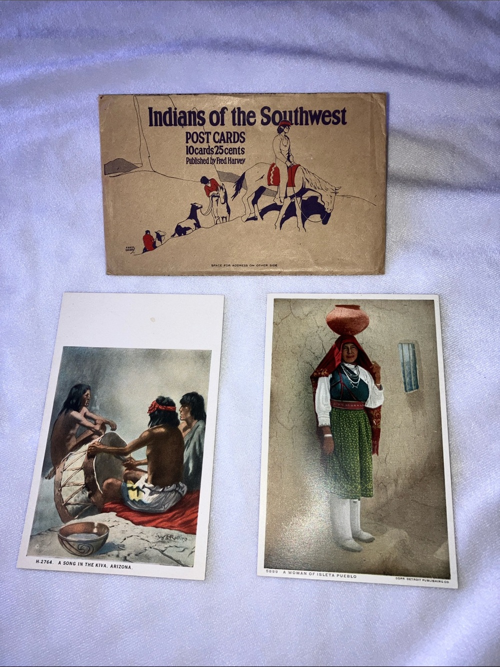 Vintage Indians of the Southwest Postcards